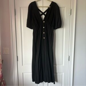 ASOS Linen Dress Size 14 Pre Loved.